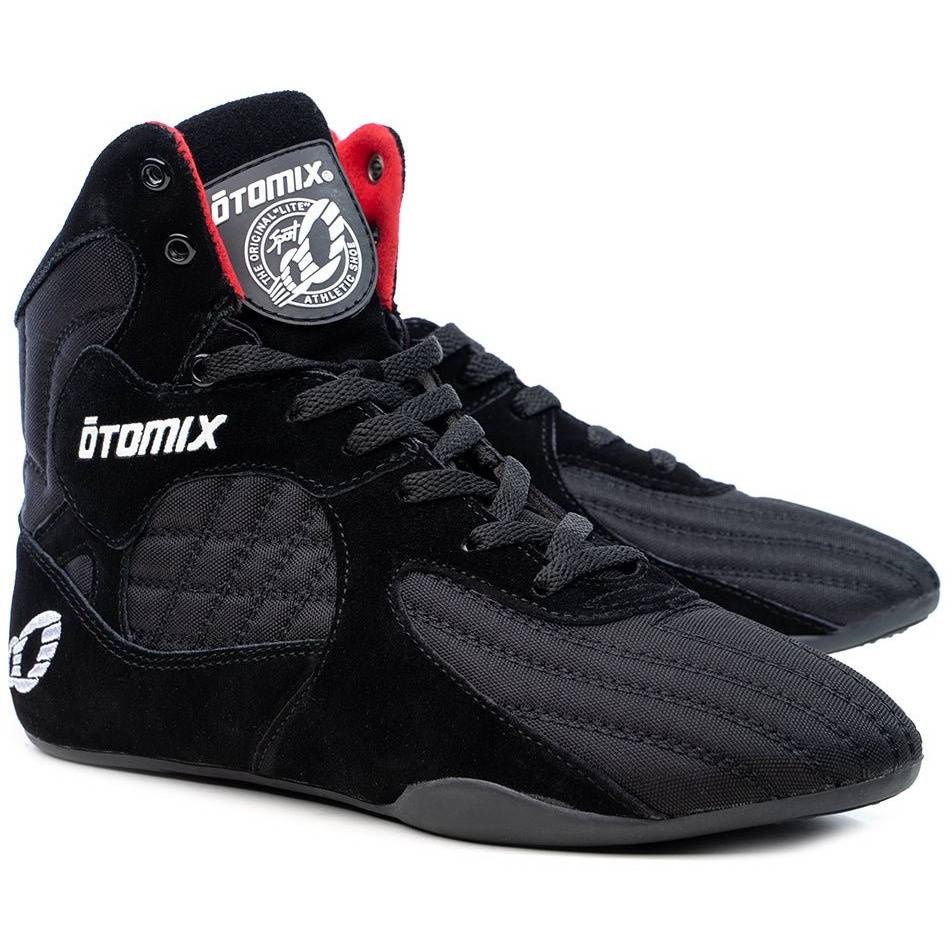 BODYBUILDING WEIGHTLIFTING GYM SHOES BLACK STINGRAY