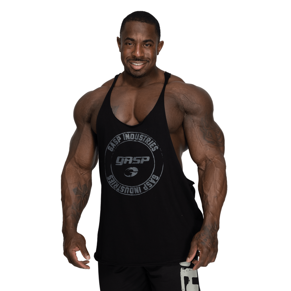 GASP STRINGER, BLACK