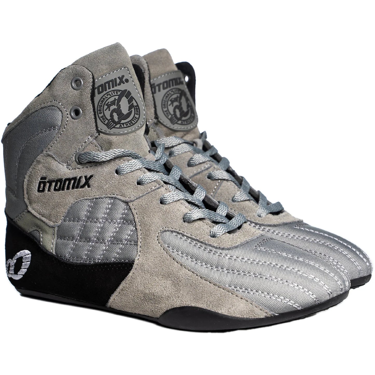 BODYBUILDING WEIGHTLIFTING GYM SHOE GREY