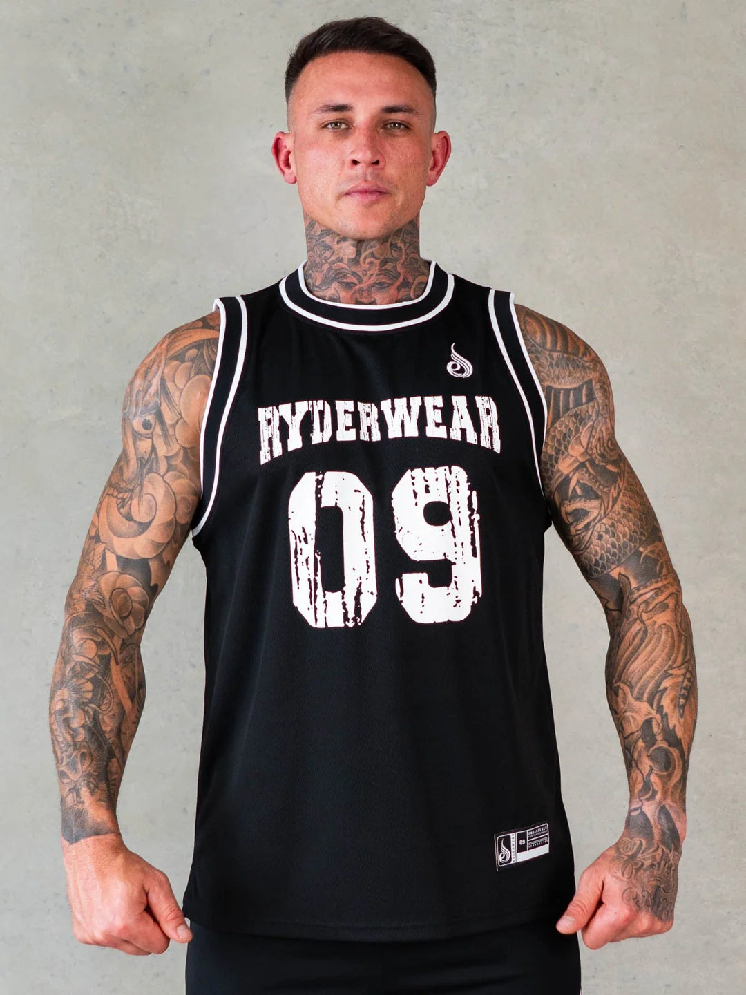 OCTANE MESH JERSEY, BLACK