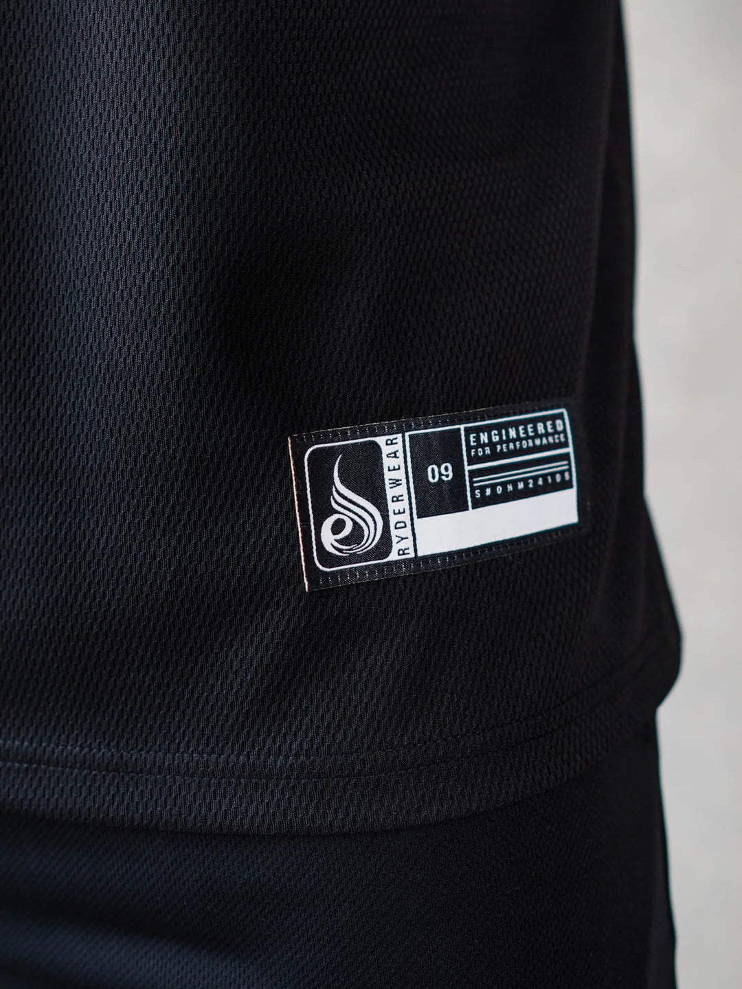 OCTANE MESH JERSEY, BLACK