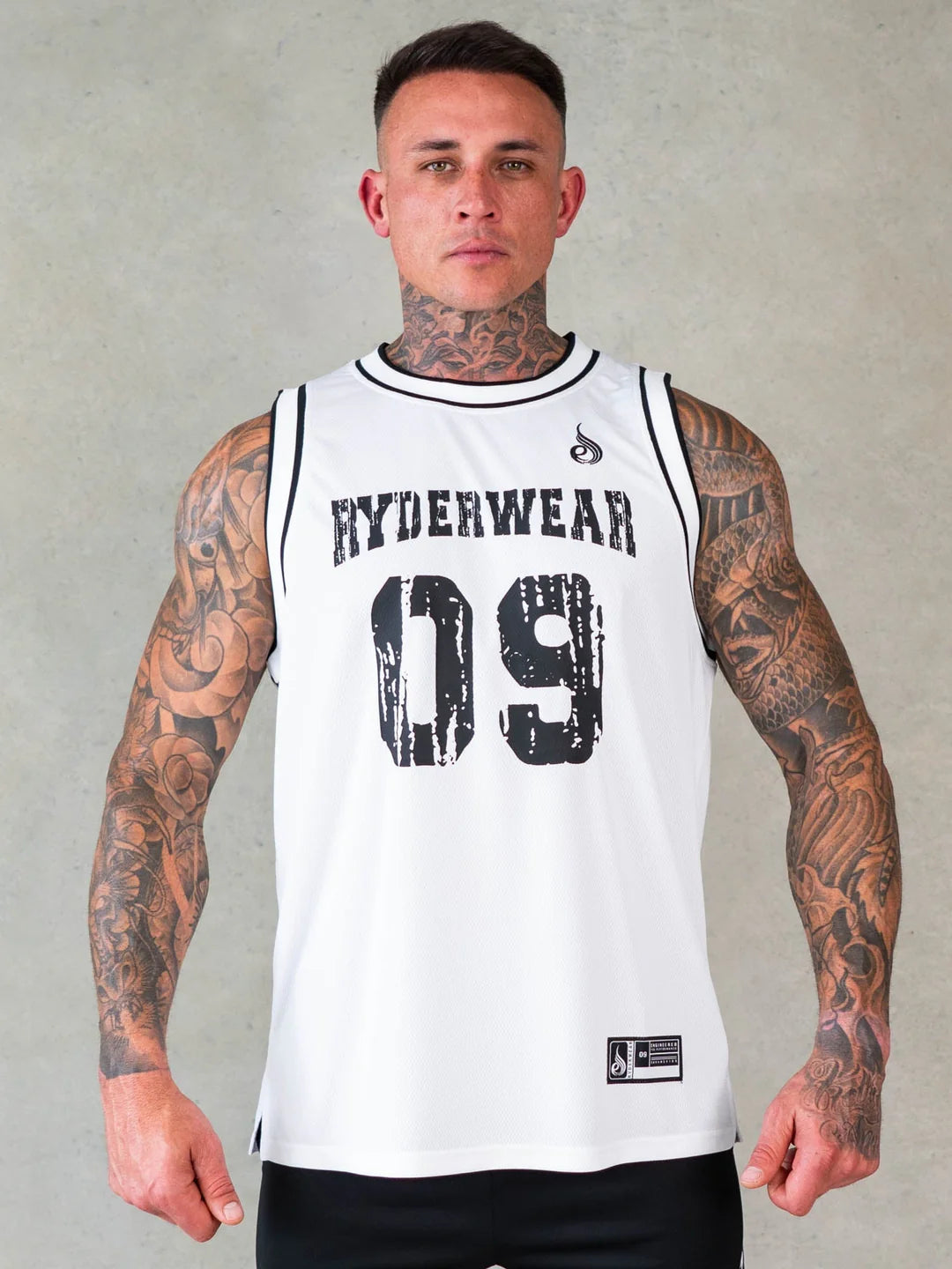 OCTANE MESH JERSEY, WHITE