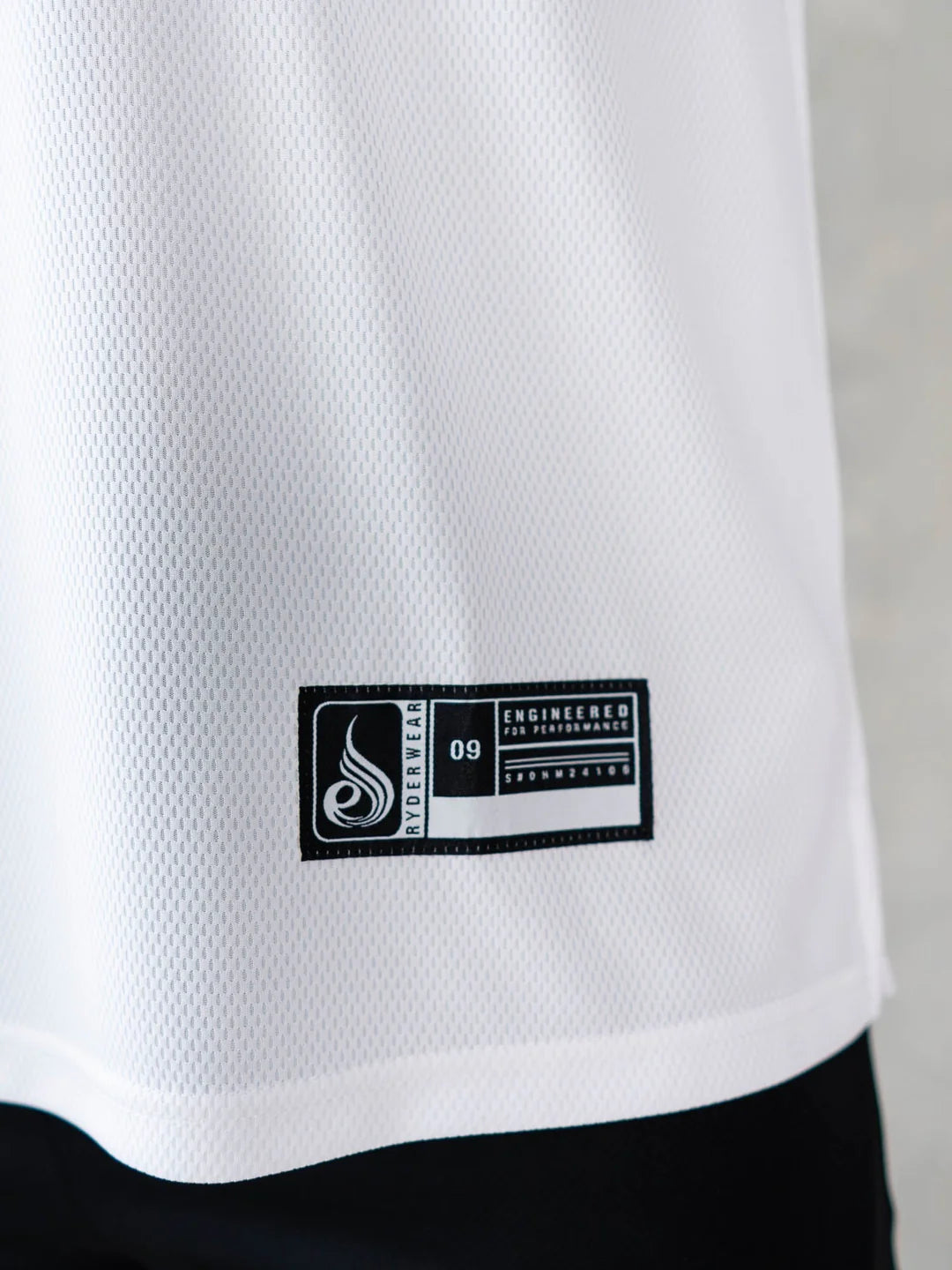 OCTANE MESH JERSEY, WHITE