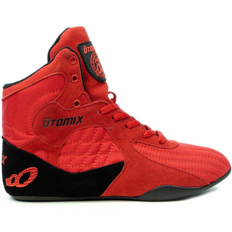 BODYBUILDING WEIGHTLIFTING WRESTLING SHOES RED STINGRAY