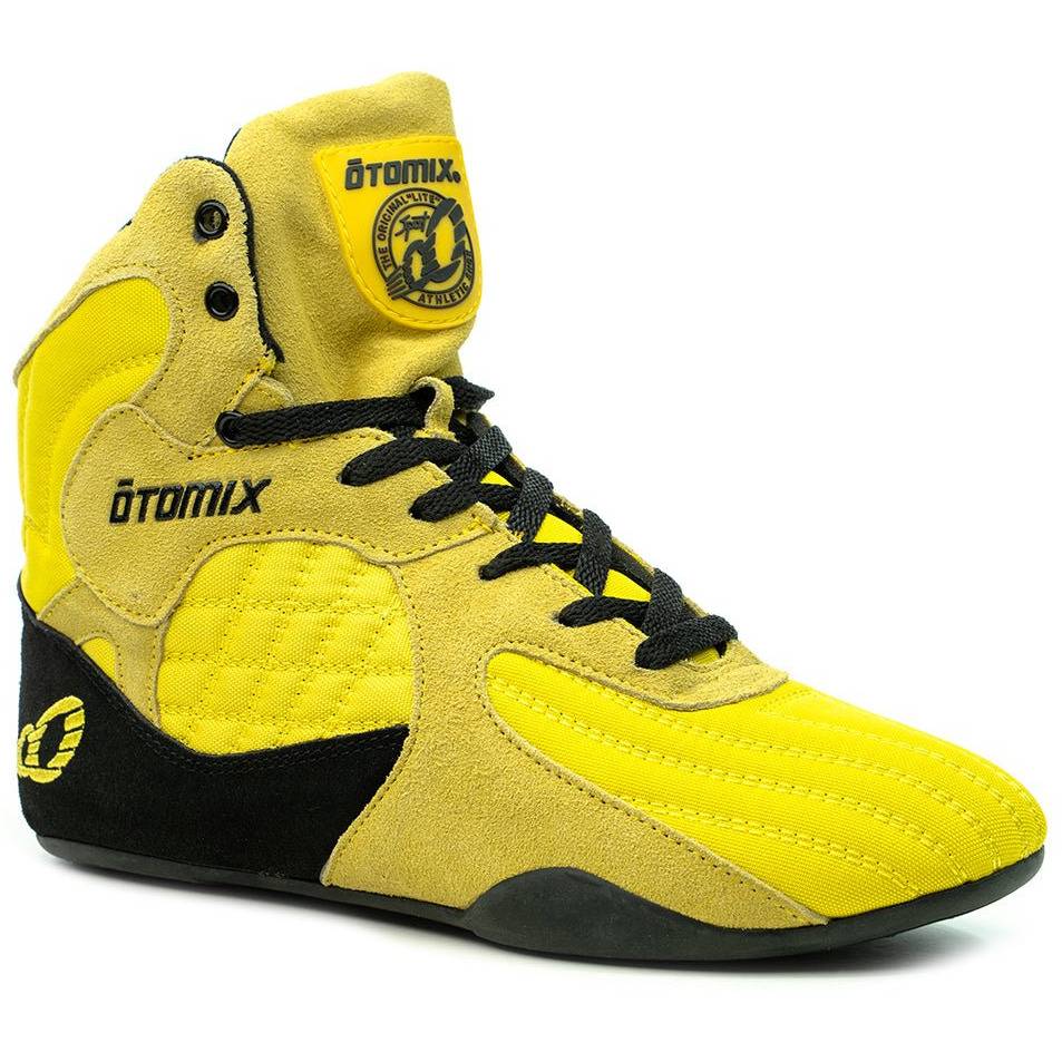 BODYBUILDING WEIGHTLIFTING SHOE YELLOW STINGRAY